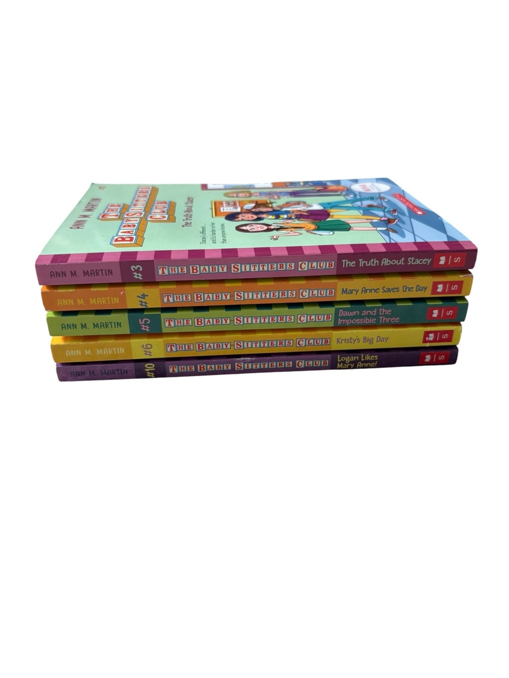 The Baby-Sitters Club 5 Book Set Netflix Editions Ann M Martin Scholastic